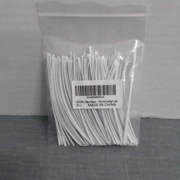 Plastic Wire For Sewing Crafts 2 Packs with 100 in each pack - Picture 3 of 6